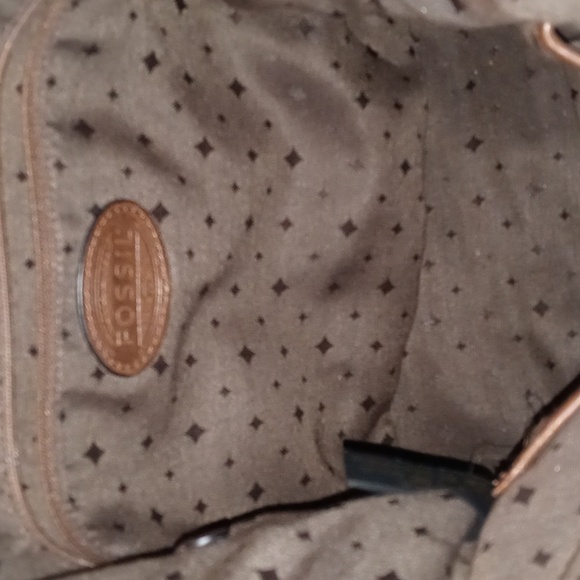 Fossil | Leather Snake Skin Bucket Bag - Picture 10 of 14